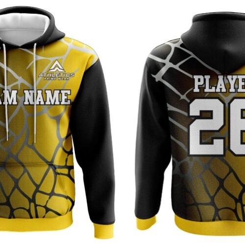 Custom football hoodie