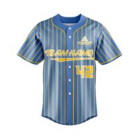 Custom Sublimated Baseball Jersey - Pinstripe