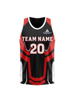 Customs sleeve less volleyball jersey