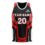 Customs sleeve less volleyball jersey