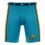 Custom Sublimated Baseball Sliding Shorts - Teal & Gold