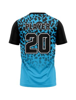 Custom sublimated football T-shirt