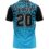 Custom sublimated football T-shirt