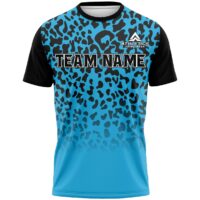 Custom sublimated football T-shirt