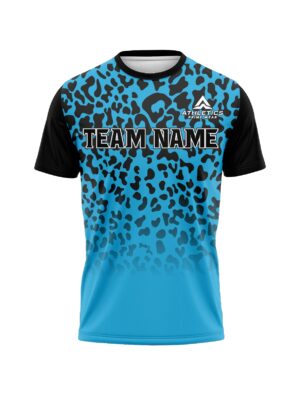 Custom sublimated football T-shirt