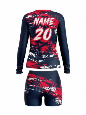 Custom Sublimated Women's Volleyball Uniforms Set