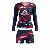 Custom Sublimated Women's Volleyball Uniforms Set