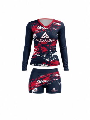 Custom Sublimated Women's Volleyball Uniforms Set