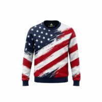 American flag sweatshirt